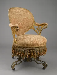 Zentripetaler Federstuhl, ca. 1849-58